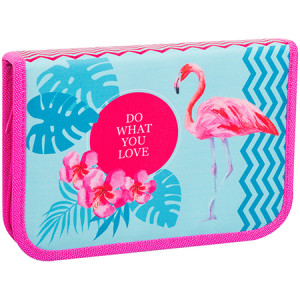 Пенал Berlingo Flamingo - 200*140*40 мм - 1 отделение