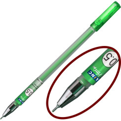Ручка гелевая Trim Linc - Зеленая Ручка гелевая Trim Linc - Зеленая