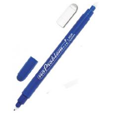 Ручка капиллярная двусторонняя No Problem - Стиратель - Синяя