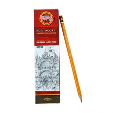 Карандаш Koh-i-Noor 1500 - 3B - Чернографитный 