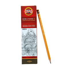 Карандаш Koh-i-Noor 1500 - 3B - Чернографитный