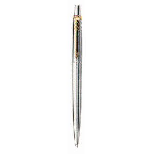 Ручка шариковая Parker Jotter SS GT - металлический корпус