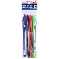 Набор шариковых ручек Darvish - 4 цвета Набор шариковых ручек Darvish - 4 цвета