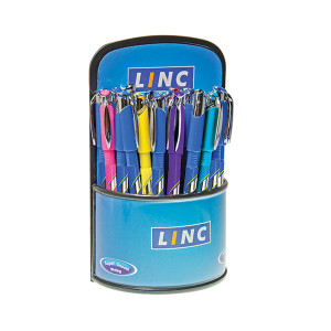 Ручка шариковая Linc Gliss - 0,5 мм - Синяя