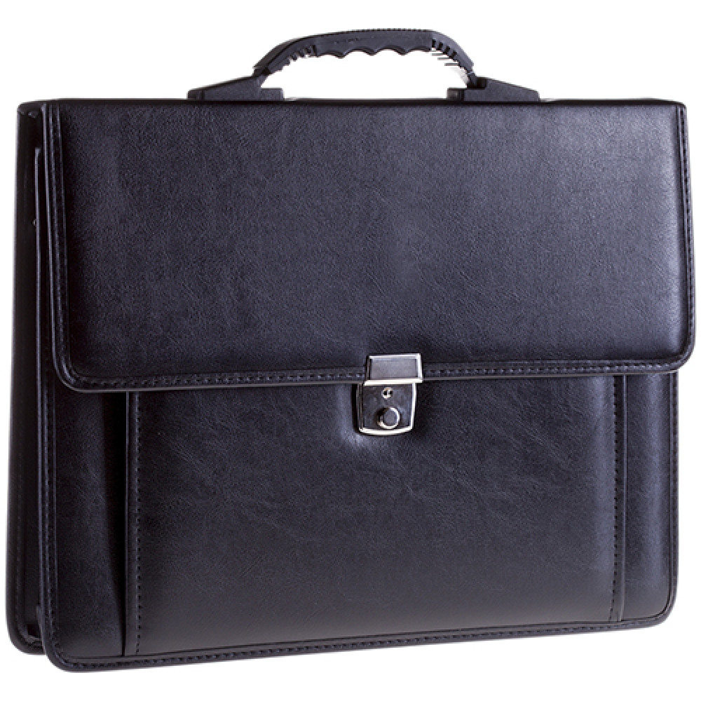 Портфель OfficeSpace Rotterdam - 380*290*85 мм - Черный Портфель OfficeSpace Rotterdam - 380*290*85 мм - Черный