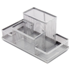 Подставка канцелярская Forpus - 153*100 мм - Серебро Подставка канцелярская Forpus - 153*100 мм - Серебро