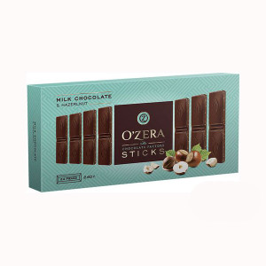 Шоколад молочный O'Zera Milk and Hazelnut - 240 г