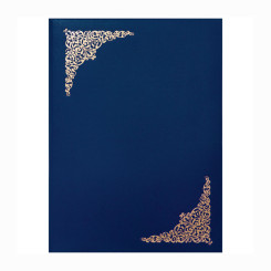 Папка адресная OfficeSpace Виньетка - Бумвинил - Синяя Папка адресная OfficeSpace Виньетка - Бумвинил - Синяя