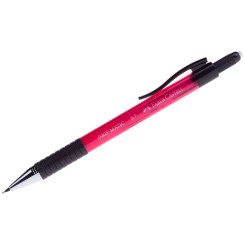 Автокарандаш Faber Castell Grip Matic - 0,7 мм - HB - с ластиком - корпус красный