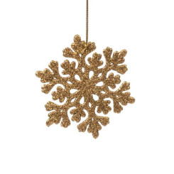 Украшение елочное - Снежинка-паутинка - 16,5 см Украшение елочное - Снежинка-паутинка - 16,5 см