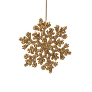 Украшение елочное - Снежинка-паутинка - 16,5 см
