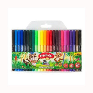Фломастеры Creativiki - 24 цвета