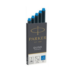 Чернильные капсулы Parker - 5 шт - Синие