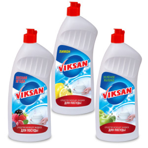 Моющее средство для посуды Viksan - 500 мл - Ассорти