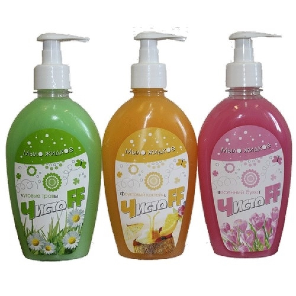Жидкое мыло Чистофф - 300 мл - Ассорти Жидкое мыло Чистофф - 300 мл - Ассорти