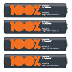 Батарейка алкалиновая Peakpower - LR03 - ААА - 4 шт Батарейка алкалиновая Peakpower - LR03 - ААА - 4 шт