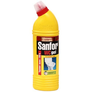 Чистящее средство Sanfor WC Лимонная свежесть - 750 мл - Для сантехники