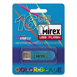 USB-флеш-накопитель Mirex Blue Elf - 16 ГБ - Синий