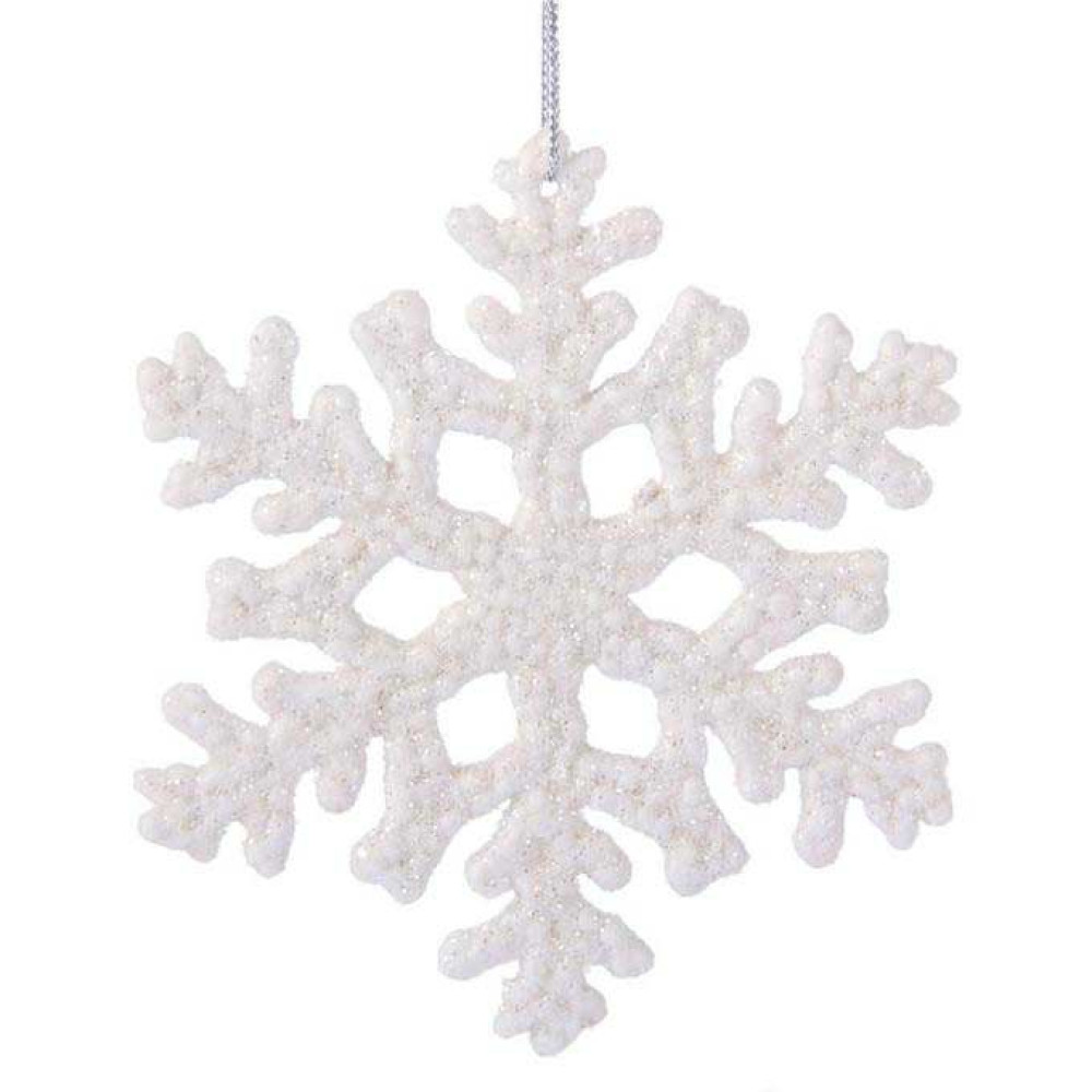 Украшение елочное - Снежинка - 10 см Украшение елочное - Снежинка - 10 см