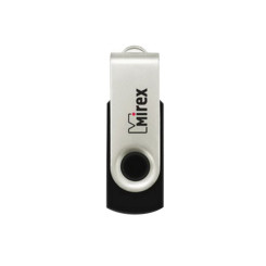 USB-флешка-накопитель Mirex Swivel Black - 32 ГБ - Черная
