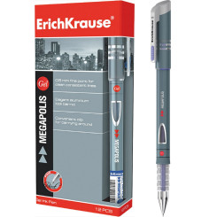 Ручка гелевая Erich Krause Megapolis - Синяя