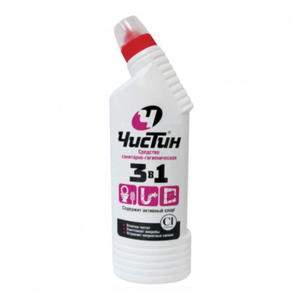 Гель Чистин - Для сантехники - 750 г Гель Чистин - Для сантехники - 750 г