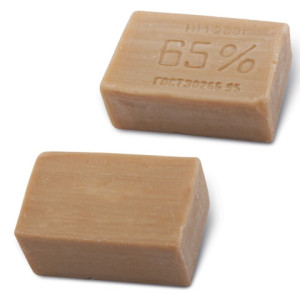 Мыло хозяйственное Эккрид 65% - 200 г - Без упаковки