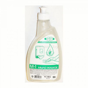 Мыло жидкое с дозатором М-1 - 500 мл
