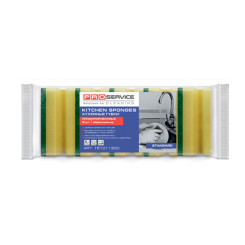 Губка для посуды Optimum PRO service - 9*6*3 см- 5 штук