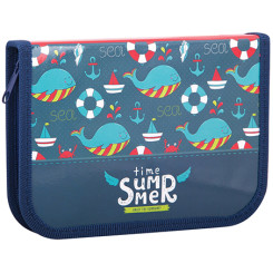 Пенал ArtSpace Киты - 190*130 мм - 1 отделение - На молнии Пенал ArtSpace Киты - 190*130 мм - 1 отделение - На молнии