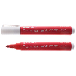 Маркер перманентный DV420 - 1,5-3 мм - Красный Маркер перманентный DV420 - 1,5-3 мм - Красный