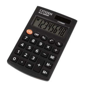 Калькулятор карманный Citizen SLD-200N - 8 разрядов - Черный