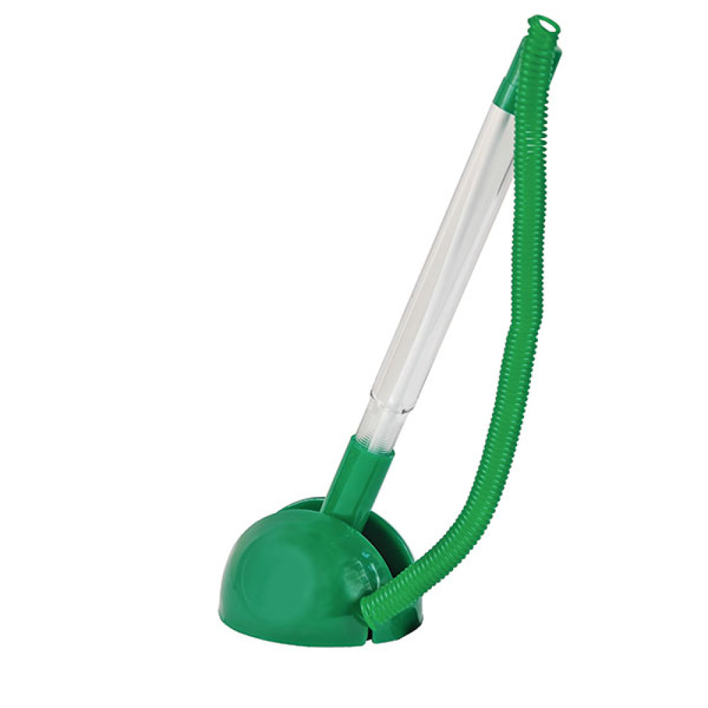 Ручка шариковая настольная Луна - Синяя Ручка шариковая настольная Луна - Синяя