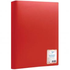Папка OfficeSpace - 80 вкладышей - 40мм - 800мкм - красная