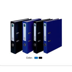 Папка-регистратор Deli - A4 - ПВХ - 70 мм - Голубая Папка-регистратор Deli - A4 - ПВХ - 70 мм - Голубая