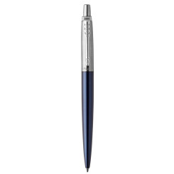 Ручка подарочная автоматическая Parker Jotter Royal Blue - Синий, хром - Синяя