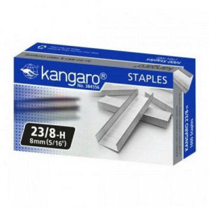 Скобы Kangaro №23/8 - Оцинкованные - 2000 штук