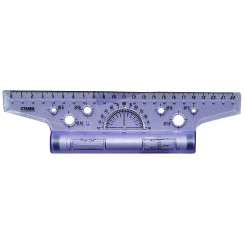 Линейка-рейсшина Стамм - 22 см - С роликом Линейка-рейсшина Стамм - 22 см - С роликом