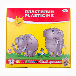 Пластилин Гамма - Юный художник - 12 цветов - Со стеком Пластилин Гамма - Юный художник - 12 цветов - Со стеком