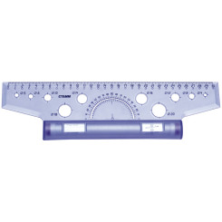Линейка-рейсшина - 30 см - ролик пластиковый Линейка-рейсшина - 30 см - ролик пластиковый