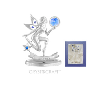 Фигурка Знаки зодиака - Сталь, кристаллы Swarovski - Дева