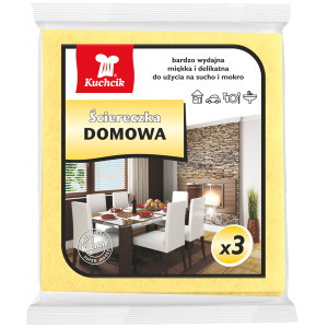 Салфетка для уборки Kuchcik - 33*36 см - 3 штуки