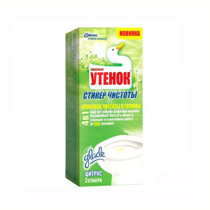 Утенок туалетный - 3*10 г - Стикер для унитаза