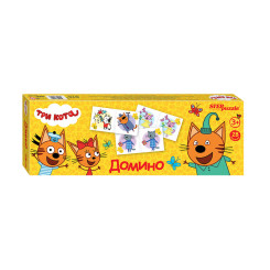 Игра настольная Домино - Три Кота