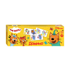Игра настольная Домино - Три Кота