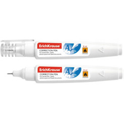 Корректирующая ручка Erich Krause - 8 мл - Металлический наконечник Корректирующая ручка Erich Krause - 8 мл - Металлический наконечник