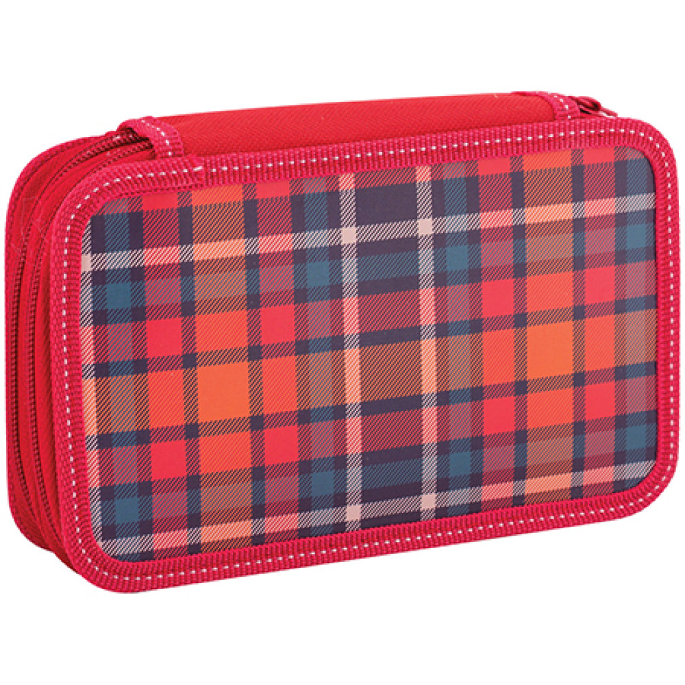 Пенал ArtSpace Паттерн - 190*110 мм - 2 отделения - На молнии Пенал ArtSpace Паттерн - 190*110 мм - 2 отделения - На молнии