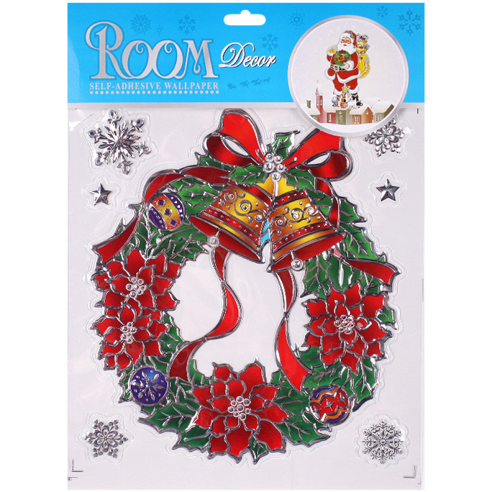 Наклейки новогодние Darvish - Ассорти Наклейки новогодние Darvish - Ассорти