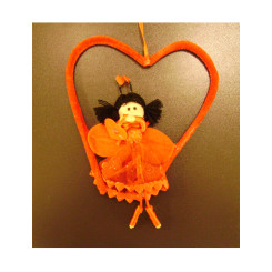 Украшение новогоднее Ангел 17 см Украшение новогоднее Ангел 17 см