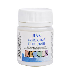 Лак акриловый глянцевый Декола - 50 мл